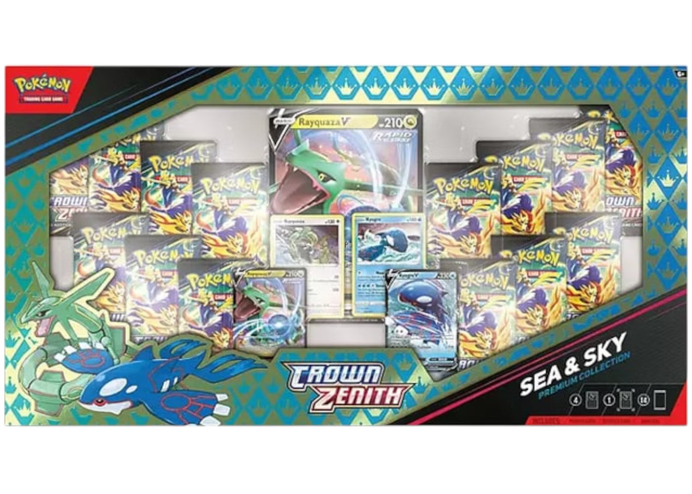 Crown Zenith: Sea & Sky Premium Collection - INGLÉS – EliteStoreTCG