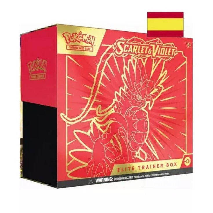 Caja de Entrenador Elite Escarlata y Purpura Koraidon -ESPAÑOL