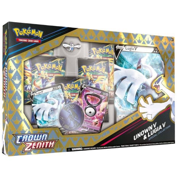 Crown Zenith Unown V & Lugia V Special Collection - INGLÉS