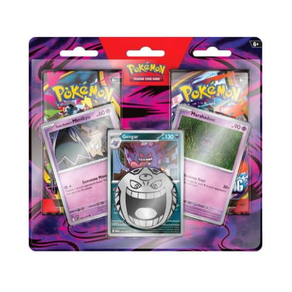 Pokemon Gengar Blister 2 Pack - ESPAÑOL