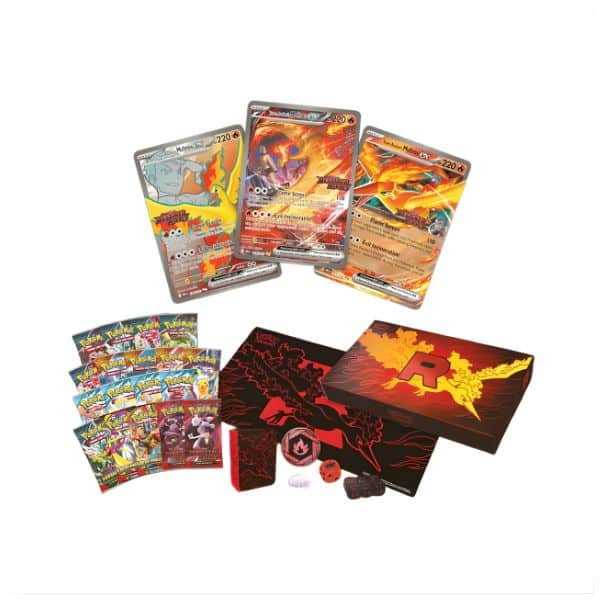 Team Rocket Moltres EX Ultra Premium Collection - INGLES