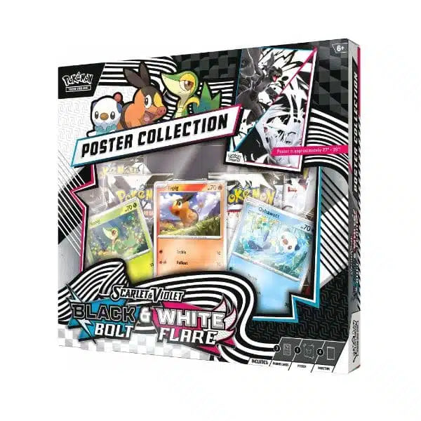 Unova Poster Collection Fulgor Negro & Llama Blanca-INGLES