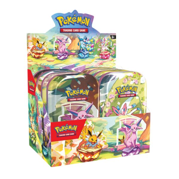 Display Mini Latas Prismatic Evolutions - INGLES