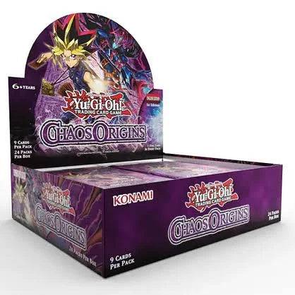 Caja Yugioh orígenes del caos - ESPAÑOL