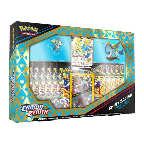 Caja de Zacian shiny Crown Zenith - INGLÉS